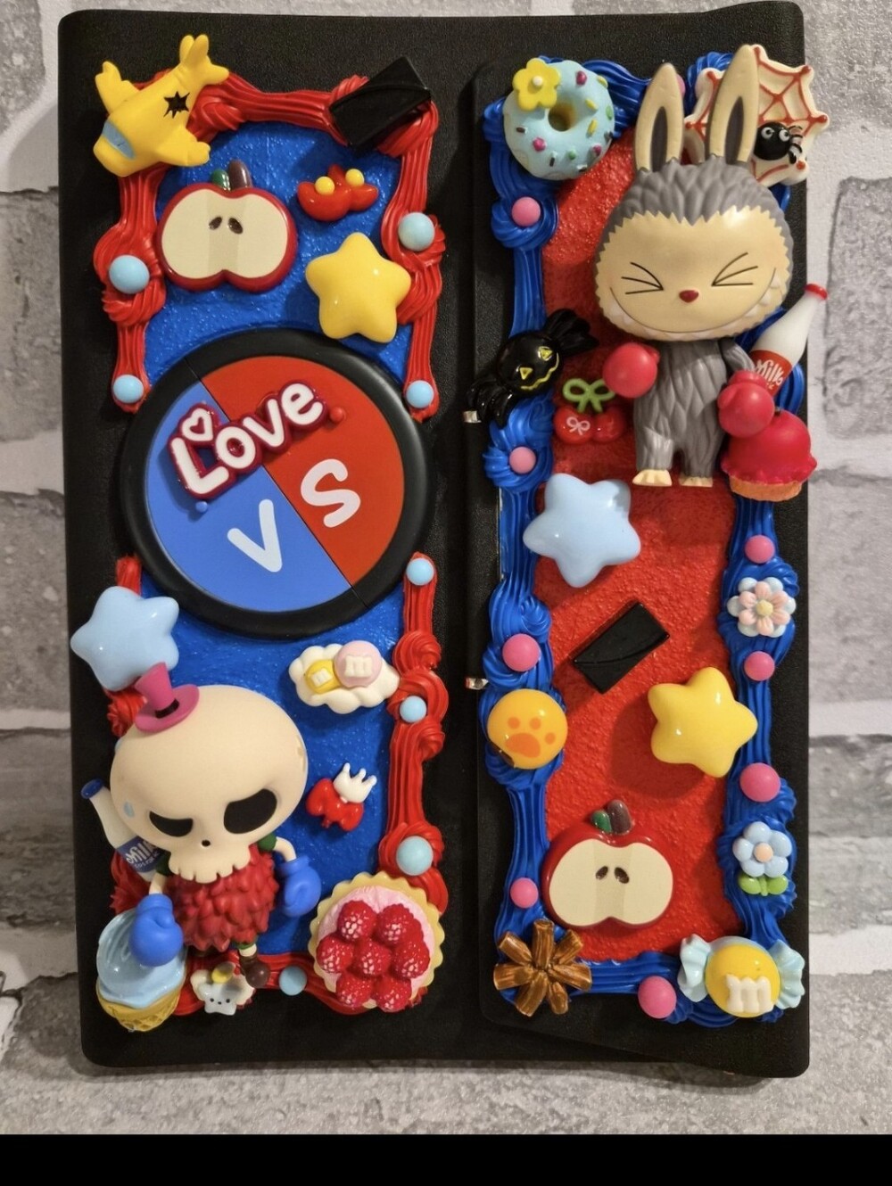 Handmade Customized Notebook THE MONSTERS Mischief Diary (Angry Tuesday)